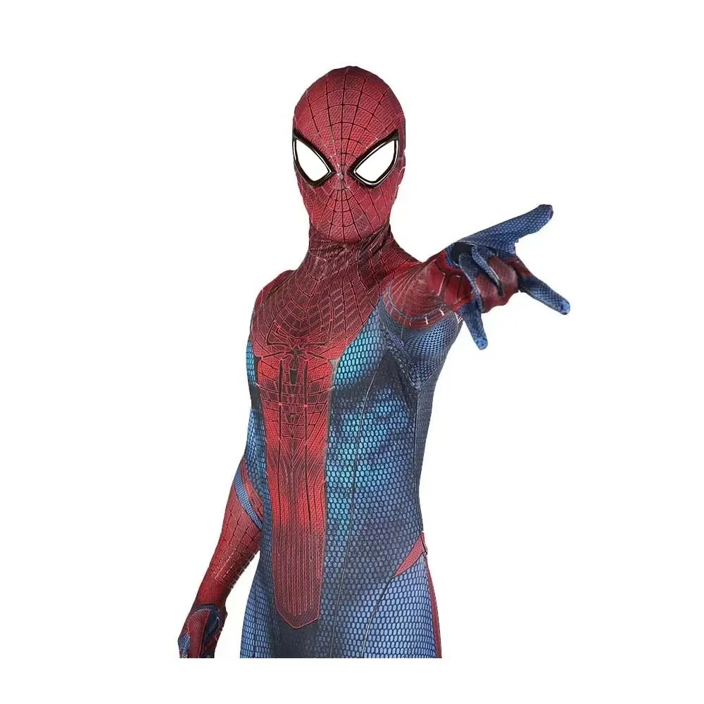 Costume de Cosplay Spider Man pour Homme et Femme, Combinaison Smile Hero, Play Drum, Costume de ixpour Enfants et Adultes, Cadeau Anime