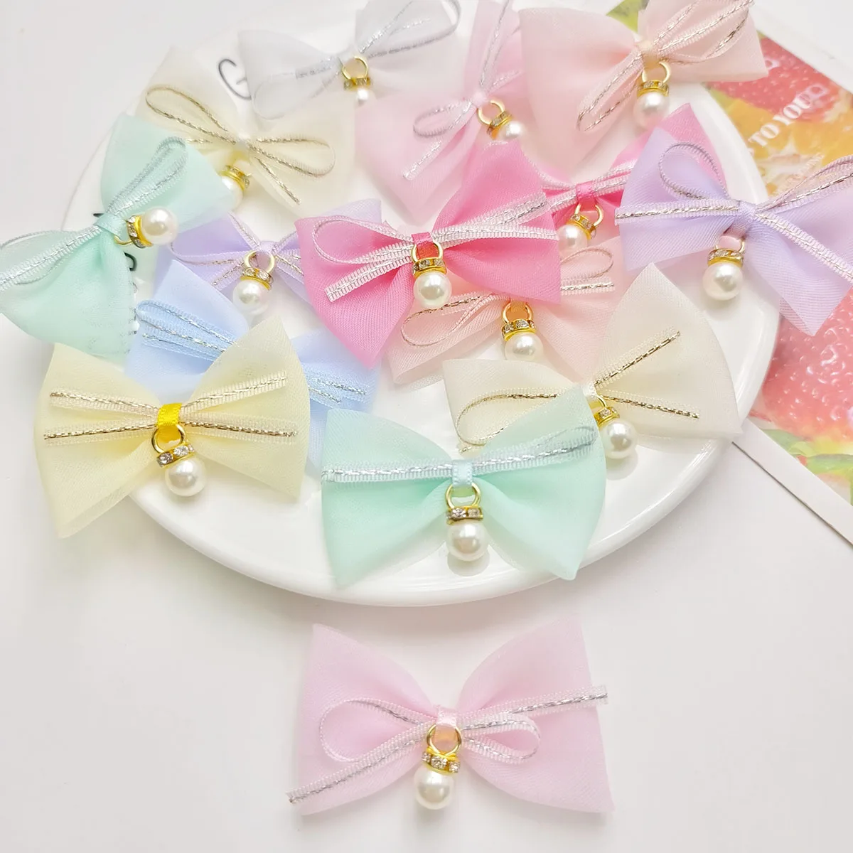 18 шт. разные цвета, сетчатая ткань, украшения с бантом для DIY, заколки для волос ручной работы, шапки, одежда, нашивки, украшения 18 шт. разные цвета, сетчатая ткань, украшения с бантом для DIY, заколки для волос ручной работы, шапки, одежда, нашивки, украшения