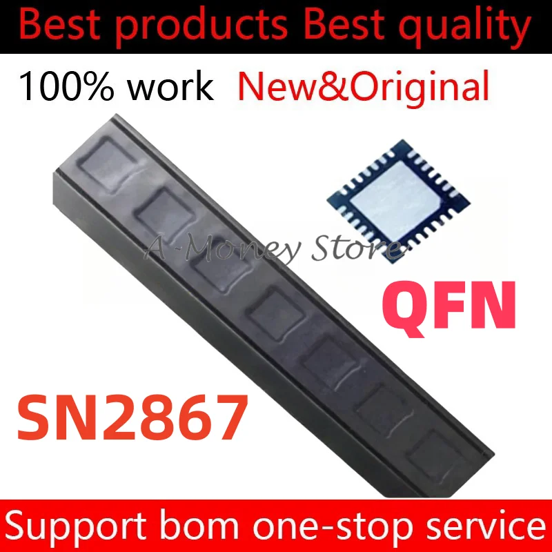 (2-5PCS)SN2867 SN2867RUYR QFN-28