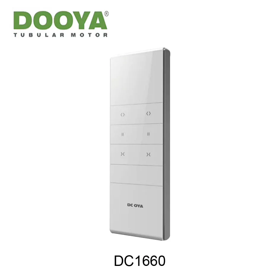 Dooya dc1600/dc1660/dc1602 controle remoto para dooya rf433 motor de cortina, para dooya dt52e, kt/dt82tn, kt320e, dt360e, rf433 emissor