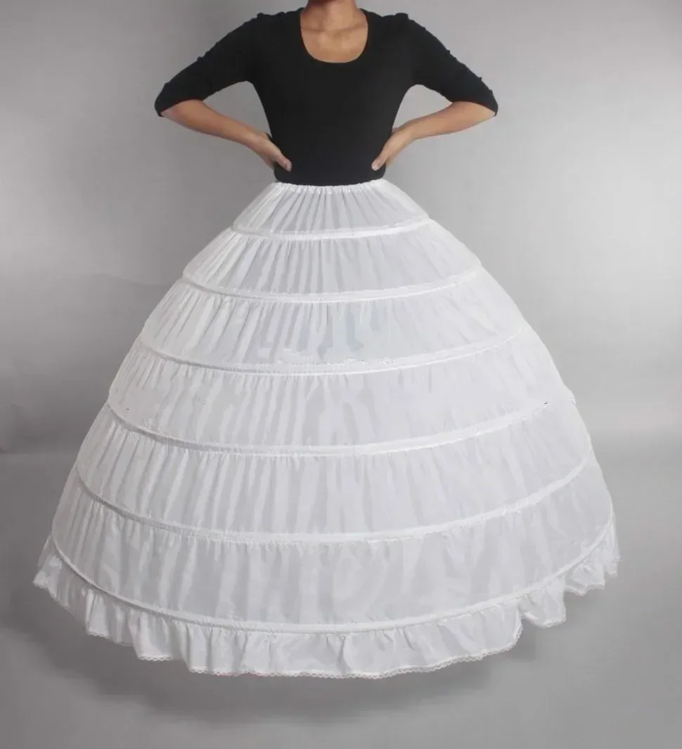 Petticoats For Bridal Wedding Dress Double-Layer Underskirt Inner Lining Trailing Accessories 2024