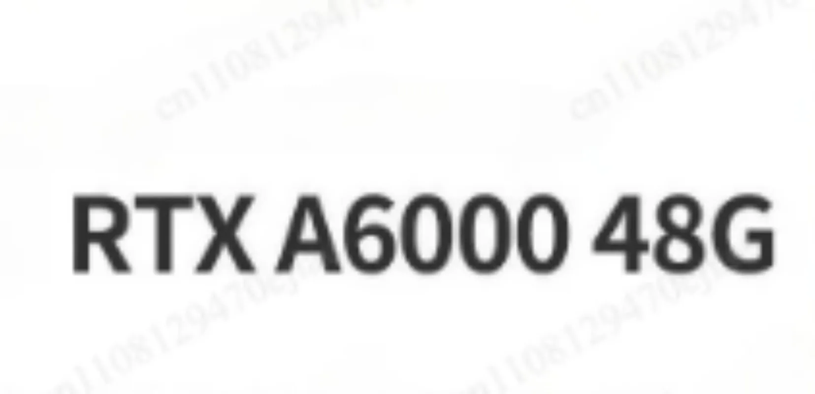 RTX A6000 48GB Professional GPU, Workstation Graphics Card, 4x DP Ports for 3D Rendering & AI Computing