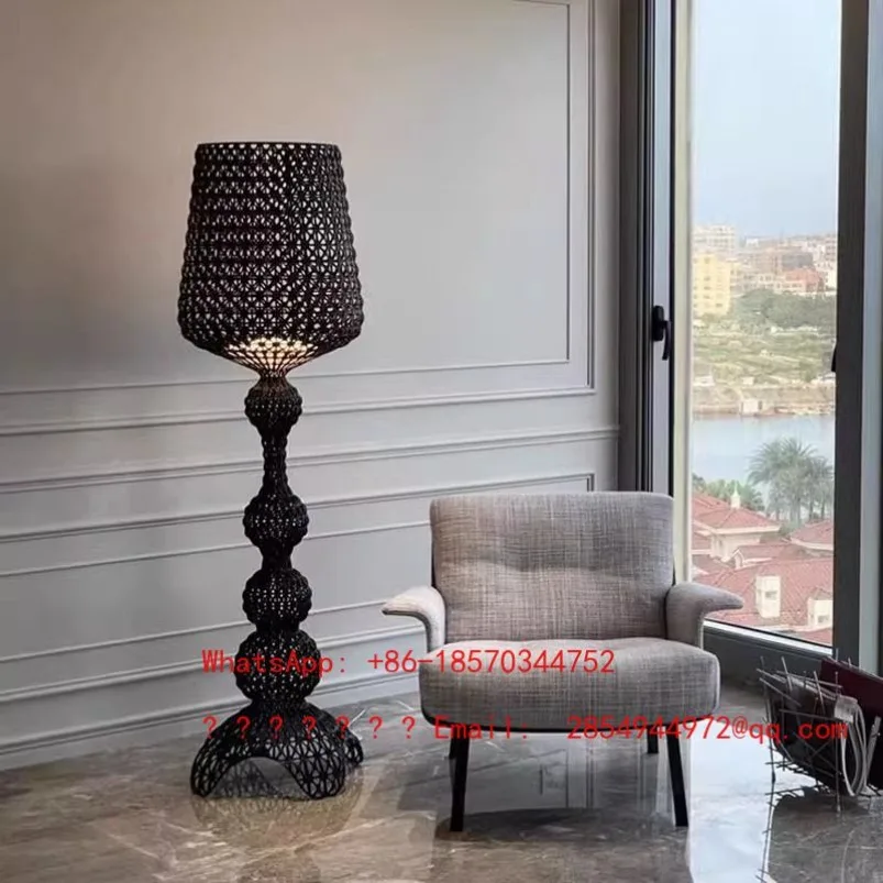 Ljy New Floor Lamp Living Room Creative Simplicity Personality Model Room Exhibition Hall Bedroom Art Decoration Standing Lamp