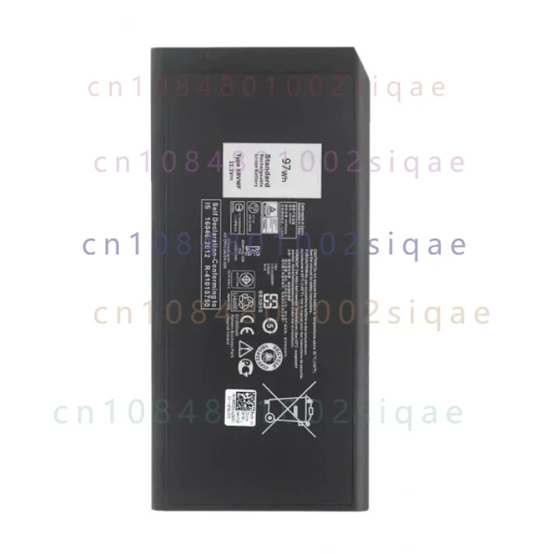 X8vwf-high capacity for dell x8vwf dknkd 4xkn5 cj2k1 xn4kn 5xt3v laptop battery 7800mah