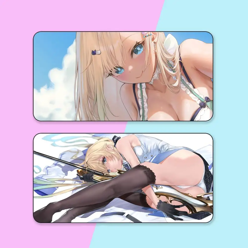 

Aizawa Ema коврик для мыши резиновый компьютерный ноутбук официальная игра супер цветной принт эстетический красивый модный роскошный коврик