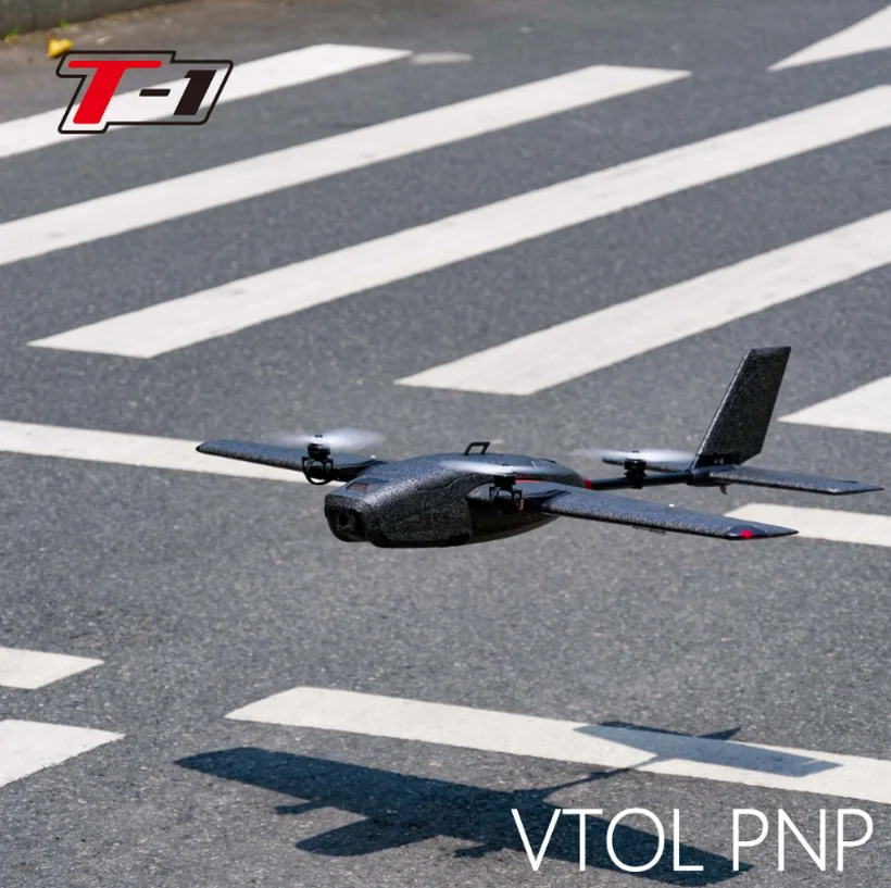 HEEWING/HEE WING w magazynie: T-1 VTOL-PNP samolot FPV Rozpiętość skrzydeł 730MM samolot EPP-zdalnie sterowany samochód PNP