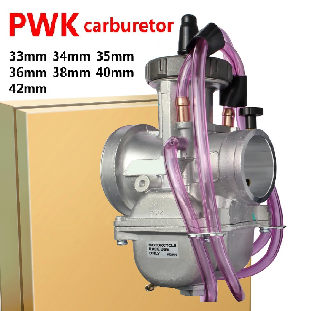 

PWK 33mm 34mm 35mm 36mm 38mm 40mm 42mm Carburetor for KEIHIN 2T 4T Scooter ATV UTV 250CC 300CC 350CC 400CC Engine Motorcycle