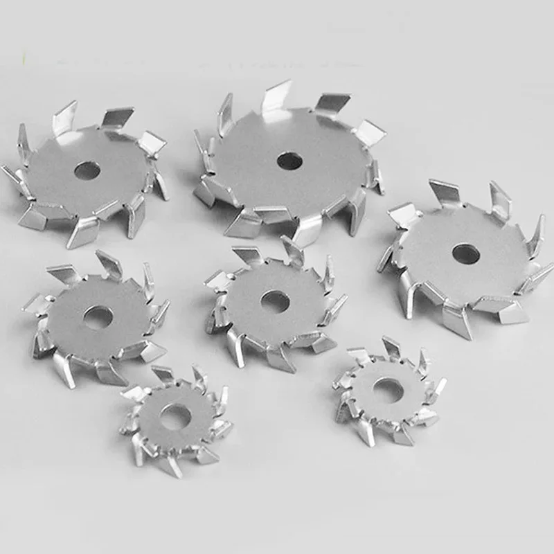 30mm-180mm 304 Stainless Steel Saw Tooth Dispersion Stirring Disc 200mm-500mm Length Adjustable Stirrer Rod with Nut