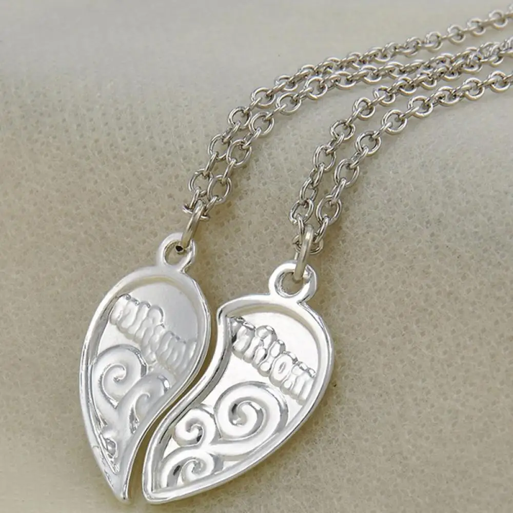 Fashion Mother and Daughter Love "Mom" Necklace Mother's Day Heart Necklace Gifts For Mother
