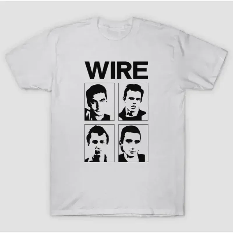 New Wire Band Member For Fan White All Size S 5Xl T Shirt