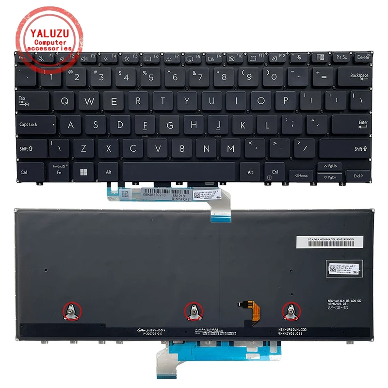 

US English NEW Laptop Keyboard For ASUS ExpertBook B5 B5302 B5302F B5302FBA/FEA B5302C B5302CE B9 B9400 B9450 B9450F B9450FA