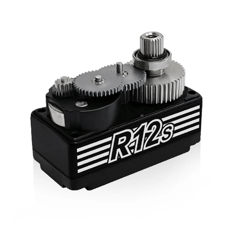 Power HD R12S 12KG High Torque Brushless Metal Gear Servo 6.0-8.4V for 1/10 Rc Electric Car