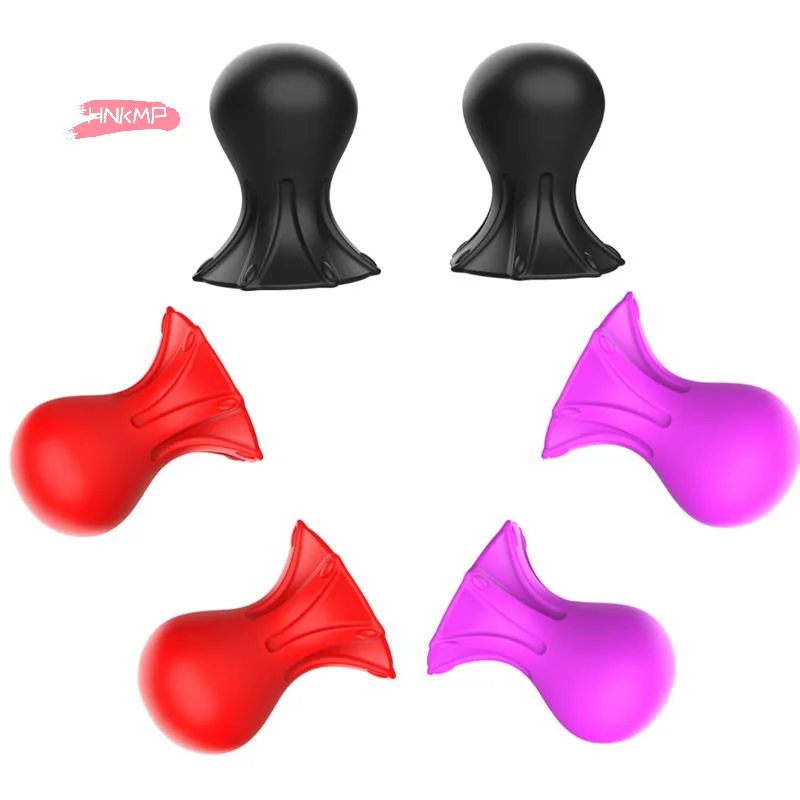 1Pair Adult Nipple Sucker Enlarger Clitoris Clip Vacuum Stimulate Breast Enhancer Women's Sex Toy for Clit & Nipple Pleasure