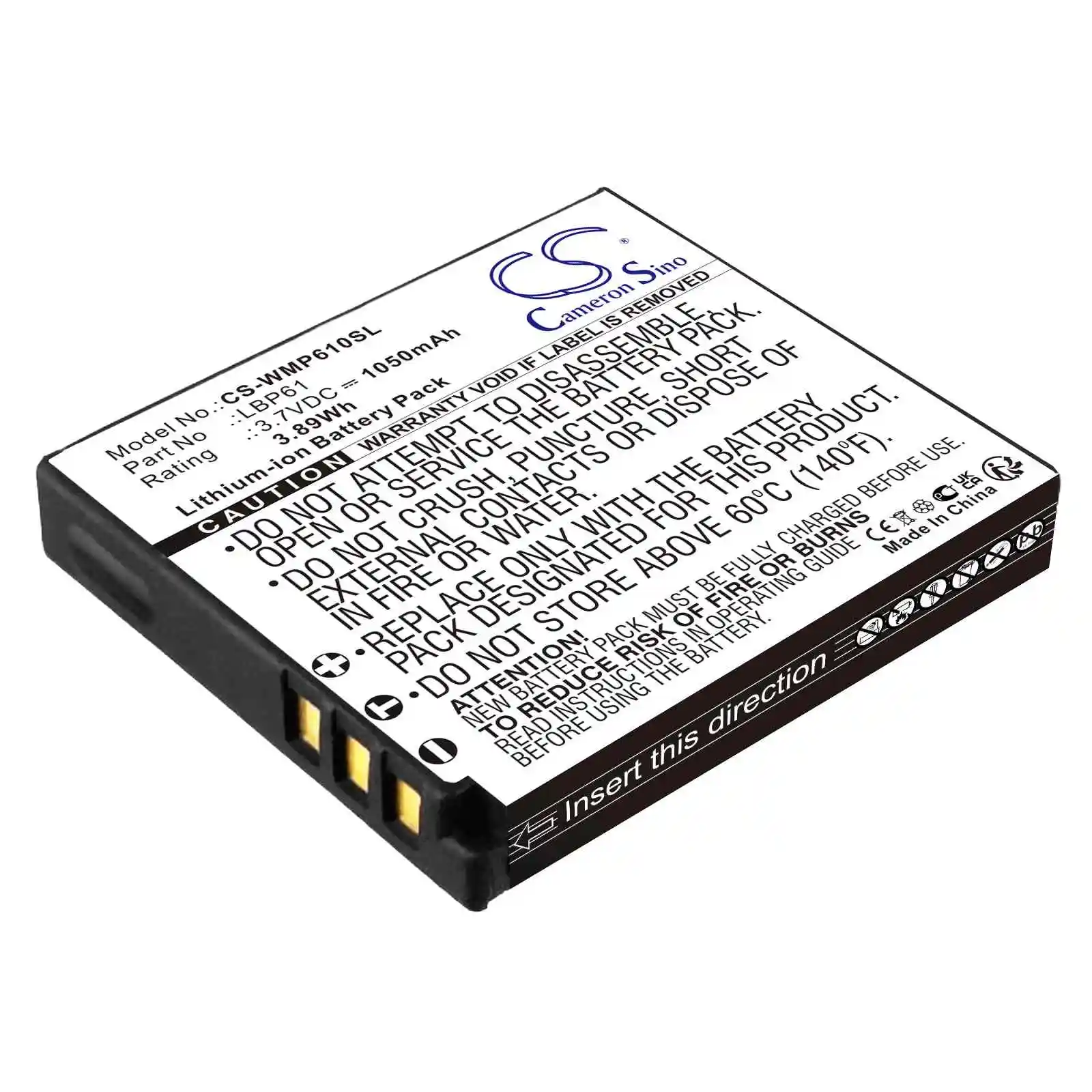 

LBP61 Battery For Wisycom MRP61 Transmitter