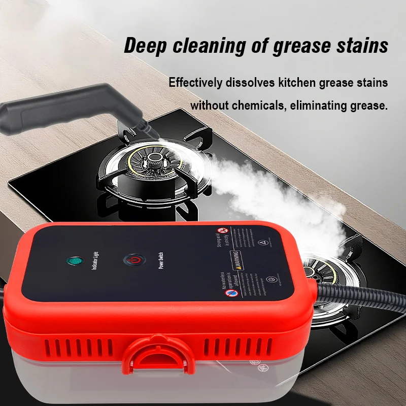 Steam Cleaner High Pressure Air Conditioner Cleaner for Home Kitchen Handheld Cleaning Machine Steam Cleaner for Car Auto 220v