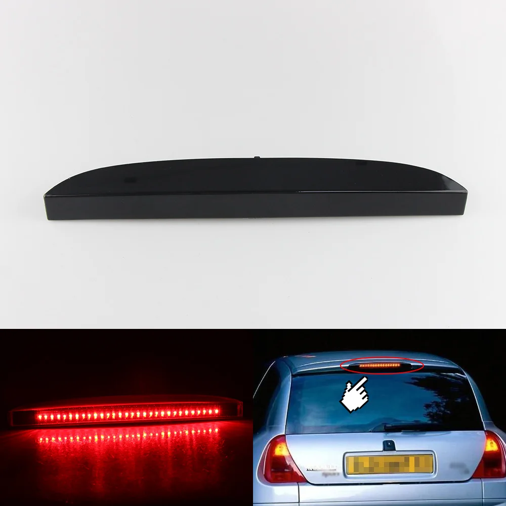 1x For Renault Megane MK3 Hatchback 2008-2016 Led High-Mount Third 3rd Brake Light Rear Tail Stop Lamp 265900006R