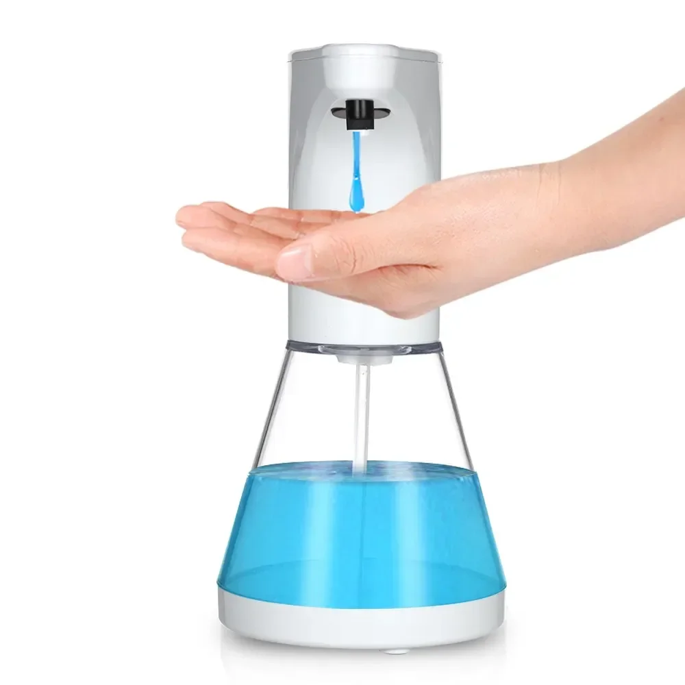 

Автоматический дозатор мыла, тактильный шампунь, дозатор для мытья тела, инфракрасный датчик движения, ванная комната, туалет, отель, 480 мл/16,9 унций