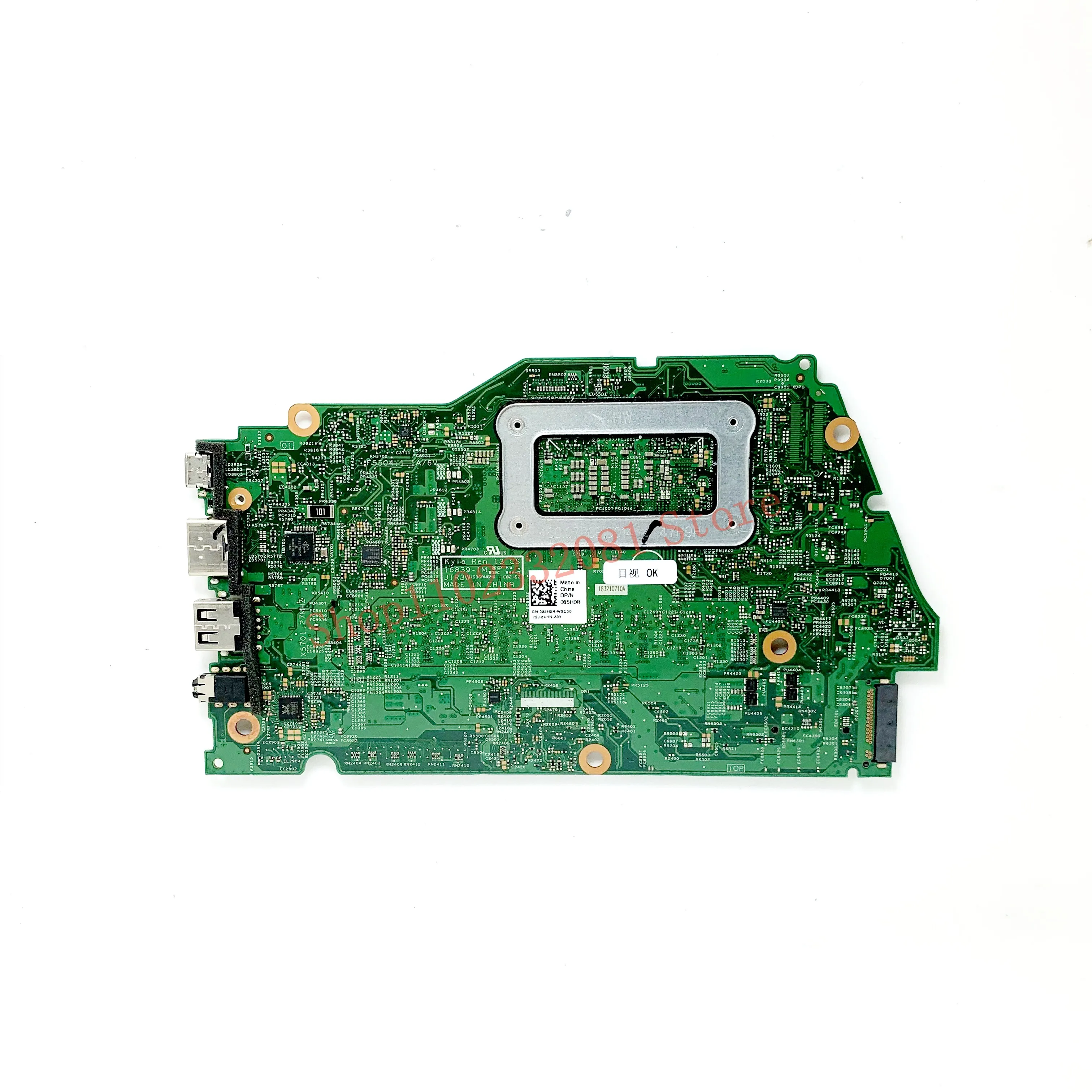 CN-085H0R 085h0r 85h0r 16839-1m w/i7-8550U cpu mainboard para dell inspiron 7370 7373 portátil placa-mãe 8gb-ram 100% completo testado