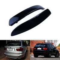 One Pair Black Smoked Lens Rear Bumper Reflector No Light L&R For BMW X5 E70 2006-2010 & 2010-2013 LCI with M Sport package