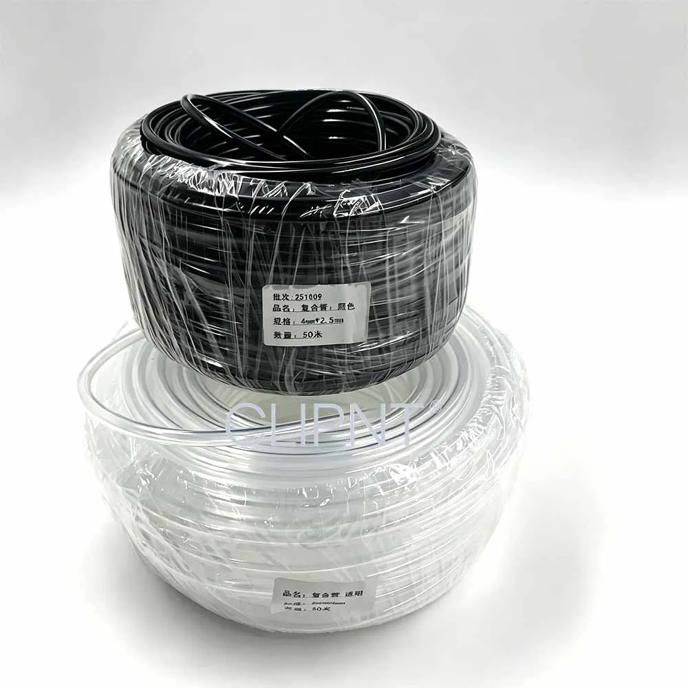 10M UV Printer Single Line Ink Pipe Hose Blackand claer for Solvent Printer /UV Machine 3x2mm 4x3mm 6x4mm 8x5mm Ink Tube