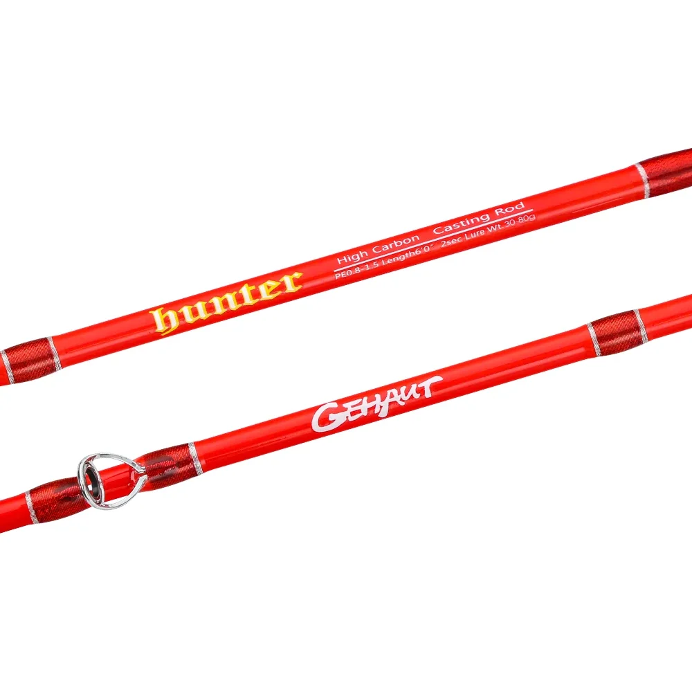 1.8m PE 0.8-1.5 light jigging rod 30-80g Fishing Rod For Slow jigging Rod Casting Type solid tip Rubber Tail jigging rod