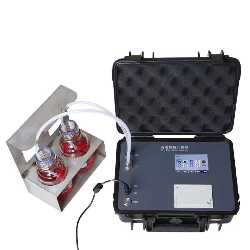 

Oil Online Oil Contamination Detector, Portable Oil Particle Counter
