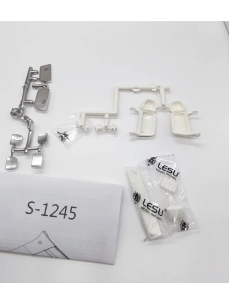 Lesu Model Abs Rearview Mirror For Diy 1/14 Scale Tamiya R620 470 RC Tractor Truck Th05105-Smt2 Rc Accessories