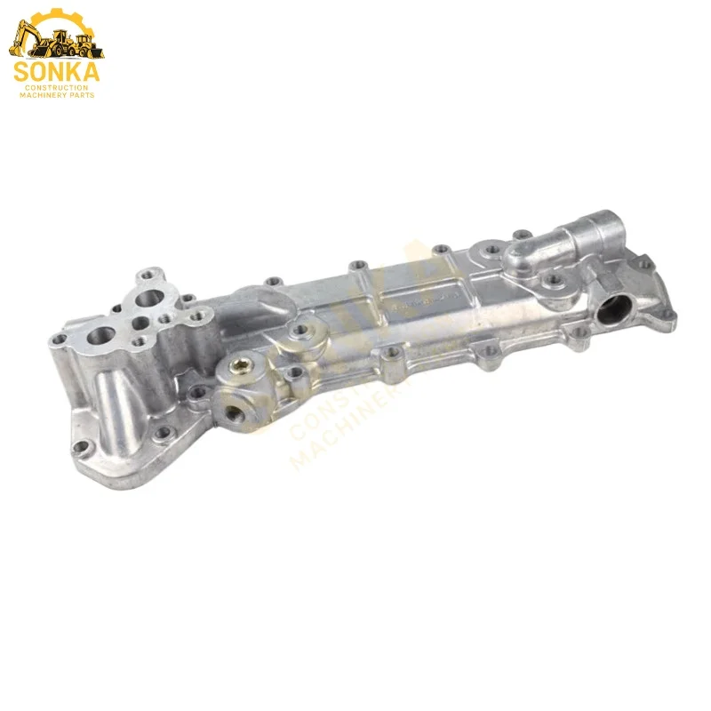 

6134-61-2113 6134612113 Oil Cooler Cover for Komatsu Engine 4D105 S4D105 Excavators PC80-1 PC100-1 PC120-1
