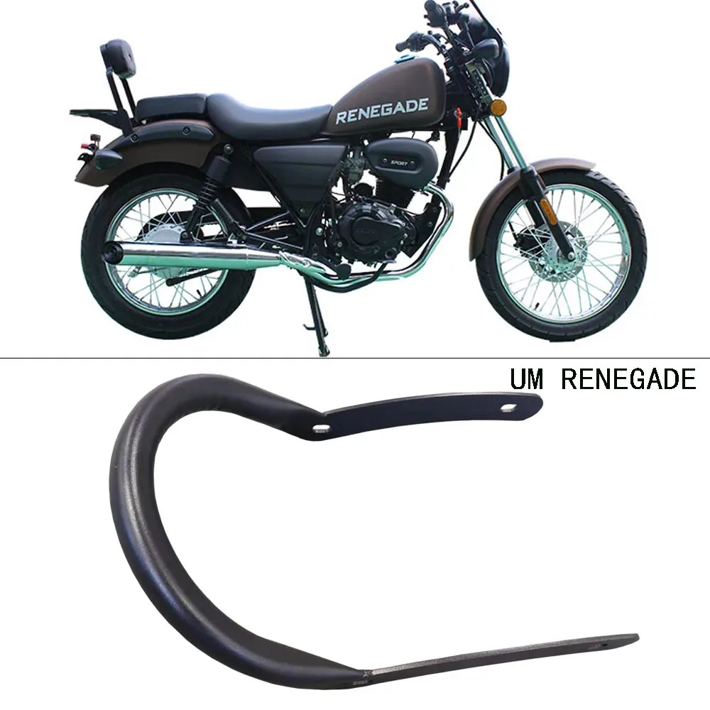 

New Fit RENEGADE UM Motorcycle Rear Passenger Grab Bar Handle Armrest For UM RENEGADE