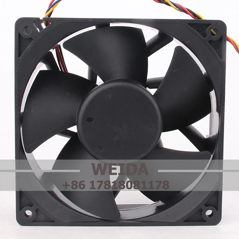 Case Fan Dual Ball Bearing AVC DBPJ1238B2G 120*120*38MM 12V 3.12A 12038 4-Wire PWM Temperature Control Large Airflow Cooling Fan