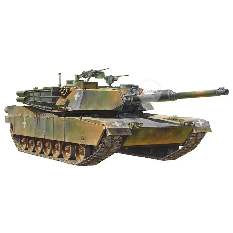 Tamiya 25216 Static Assembled Model  1/35 Scale For Ukraine M1A1 Abrams Main Battle Tank Model Kit