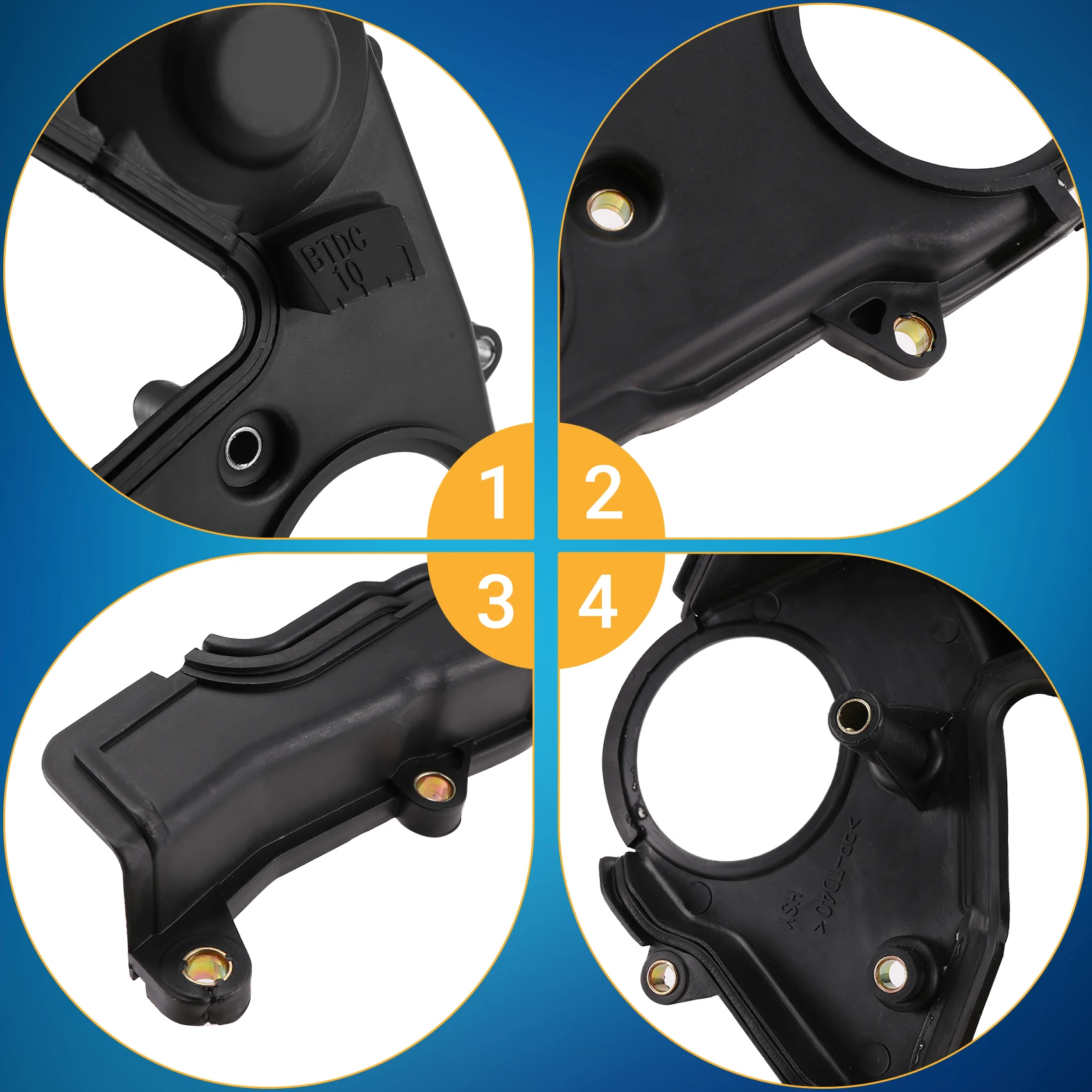 

Car Front Lower Timing Belt Cover MD372750 For Mitsubishi Mirage Lancer 2001-2007 Timing Belt Accessories