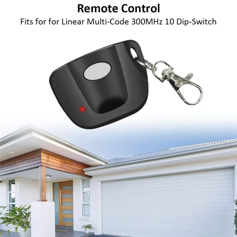 ABJF-2 Pack Multicode Gate Opener Remote For Linear Multicode Garage 3070 Garage Door Opener