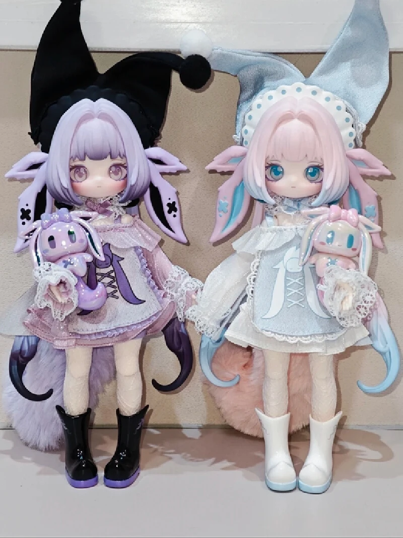 Original auf Lager Luluelf Story Bjd Blind Box im Maßstab 1:12, limitierte Auflage, Kawaii-Sammler-Schreibtischdekoration, Weihnachtsgeschenk