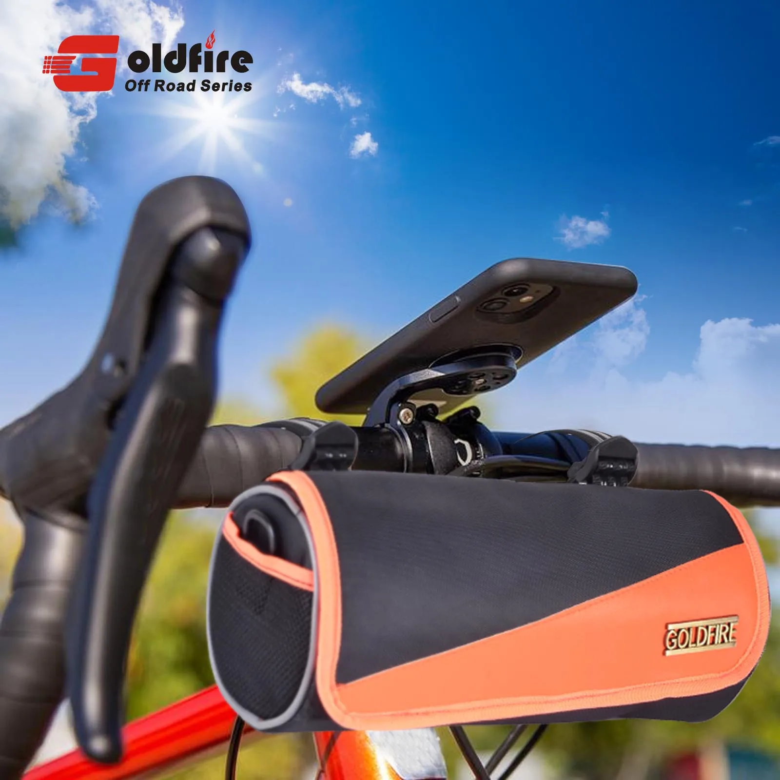 Roll Organizer Shoulder Bag Universal Waterproof Motorcycle Bike Handlebar Bag Front Frame Storage Bags Front Pack Box