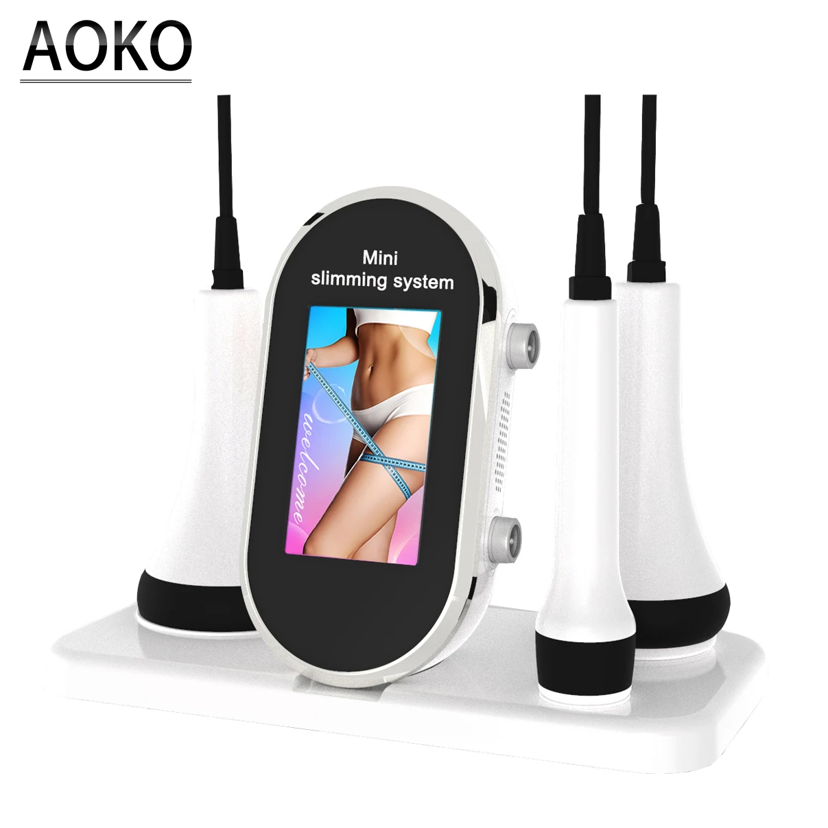 AOKO 3 IN1 Multipolar  40K Cavitation Ultrasonic Body Slimming Skin Lifting Anti-Cellulite Fat Removal Machine Weight Loss Beaut