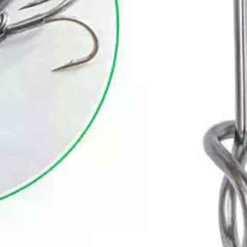 

50 шт. усиленных быстросъемных зажимов из нержавеющей стали с пружиной, коннекторы для оснастки, страховочные крючки для рыбалки