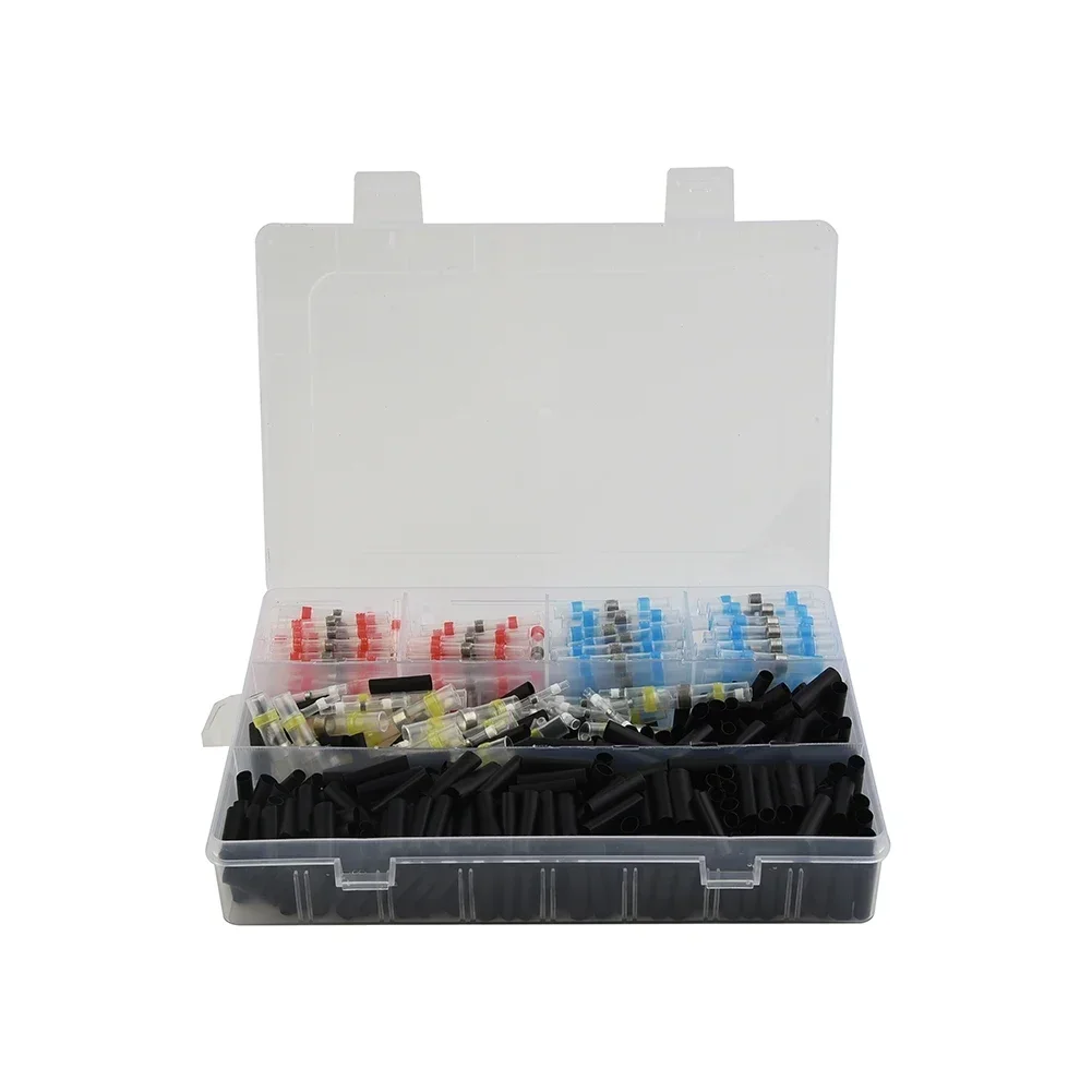 Industry Connector Terminal 3:1 Shrinkage Ratio 650Pcs/Set No Slip Wire Contact Red/blue/white/yellow/black Seal Sleeve