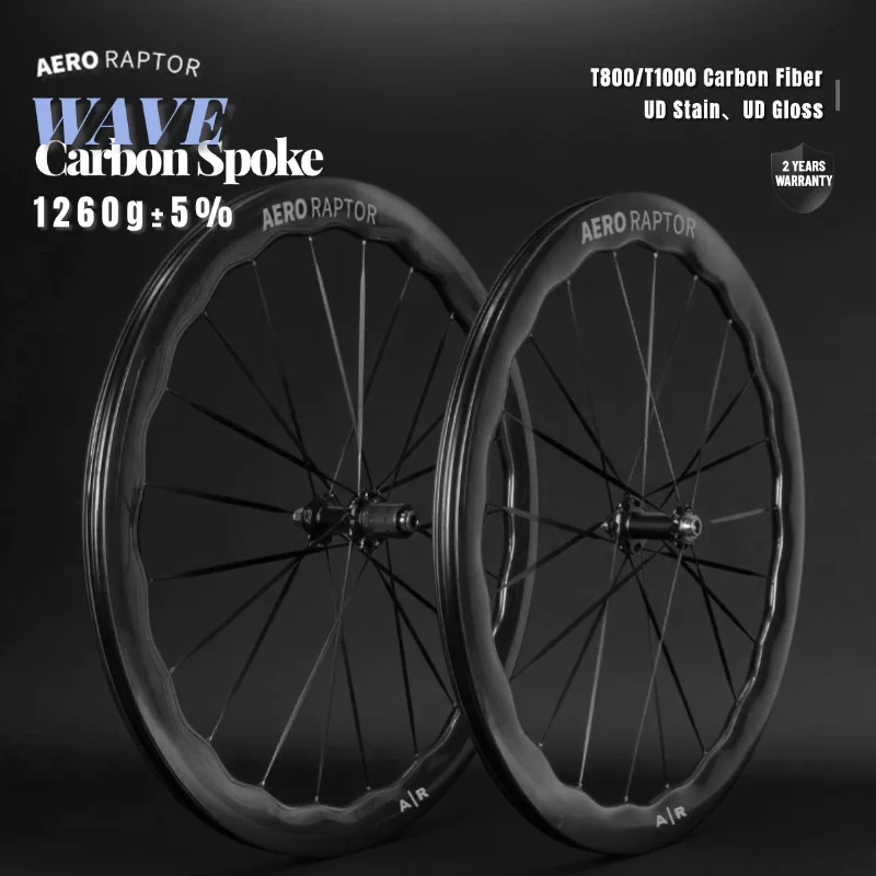 

AERORAPTOR Сверхлегкие волны, карбоновые спицы, глянцевая колесная пара, дисковый тормоз, трещотка, керамические подшипники, внутренняя ширина 21 мм, дорожные колеса 1260 г