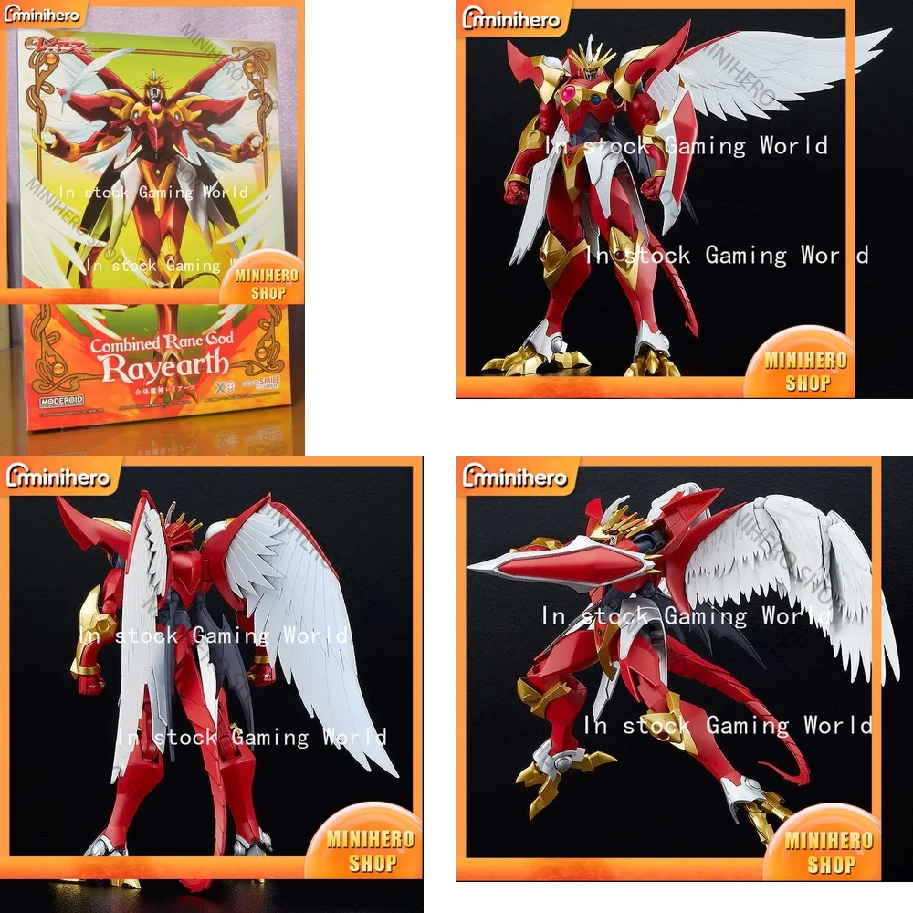 En Stock, Figura de Acción GSC MODEROID Magic Knight Rayearth, Juguete Coleccionable, Modelo para Armar, Figura de Anime para Fans