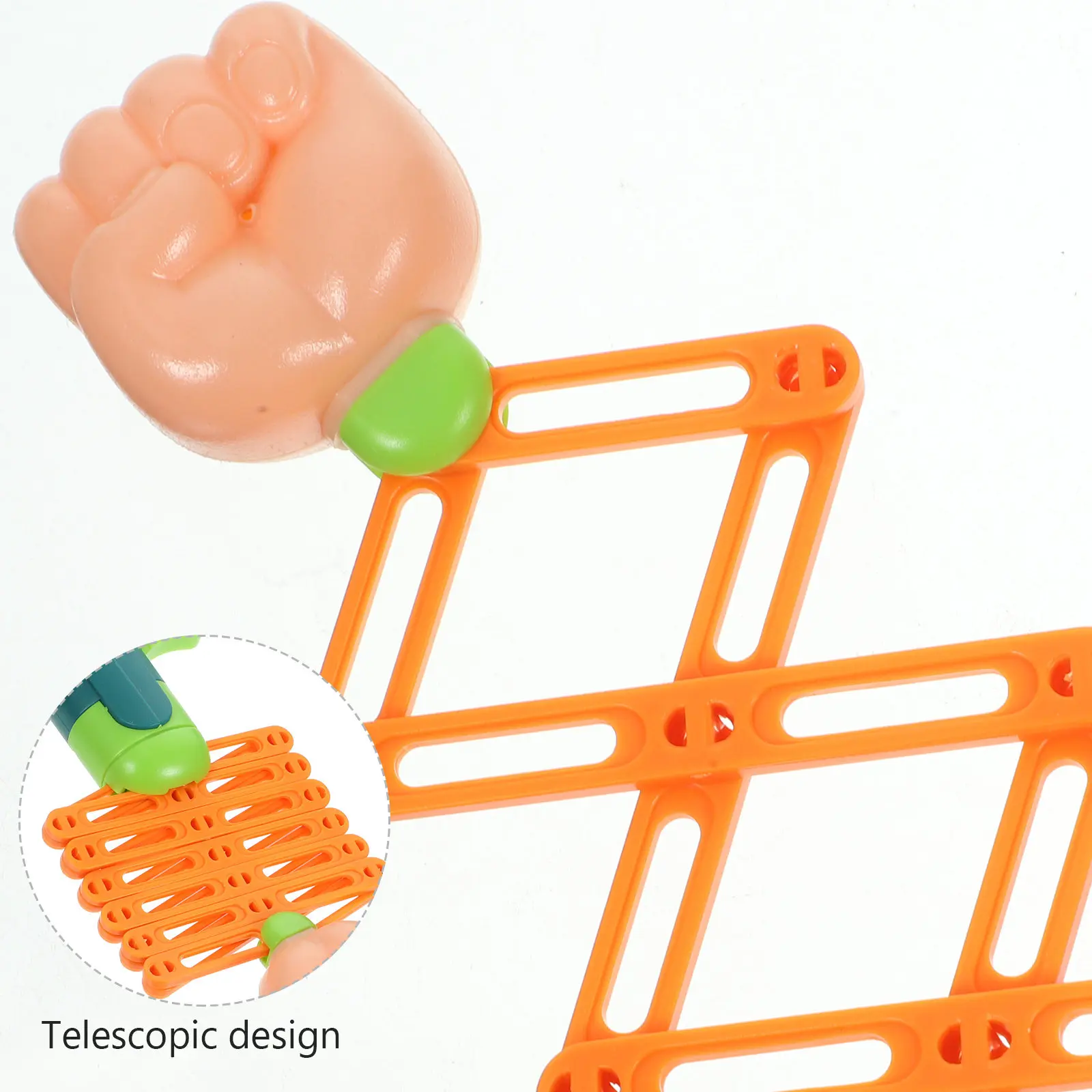 Ensemble de 2 jouets farces pour enfants, poings télescopiques, cadeau amusant pour le bureau, pour les garçons et les filles, fête d'anniversaire, amusant, anti-stress
