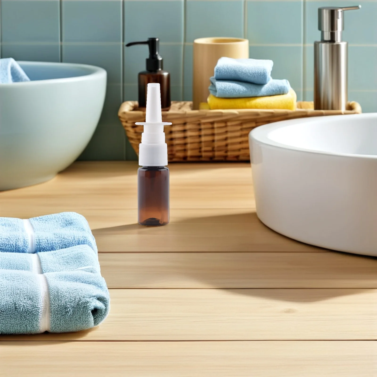 10 قطعة 10 مللي زجاجة رذاذ الأنف القابلة لإعادة الملء مانعة للتسرب موزع سائل محمول للسفر العطور ماكياج المياه الفرعية الحاويات #6