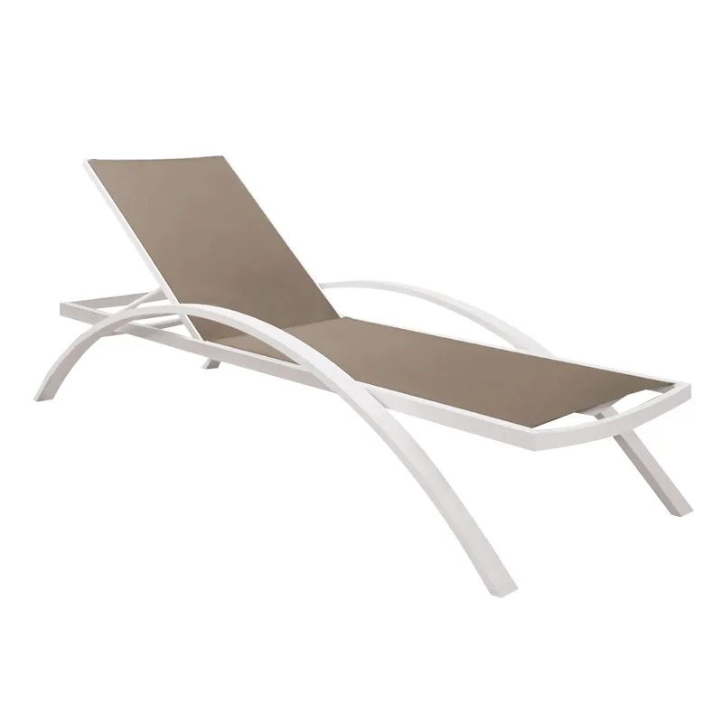 

Outdoor bed swimming pool waterproof sunscreen folding hotel villa