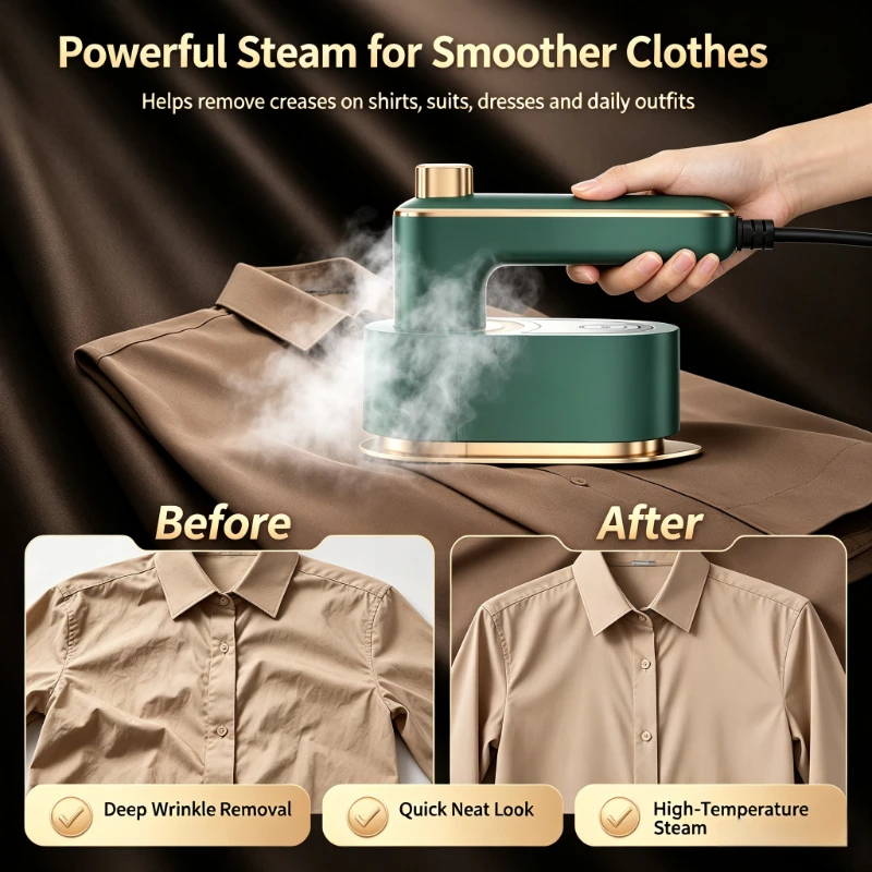 Portable Foldable Steam Iron H - огляд і ціна Mini Iron Travel