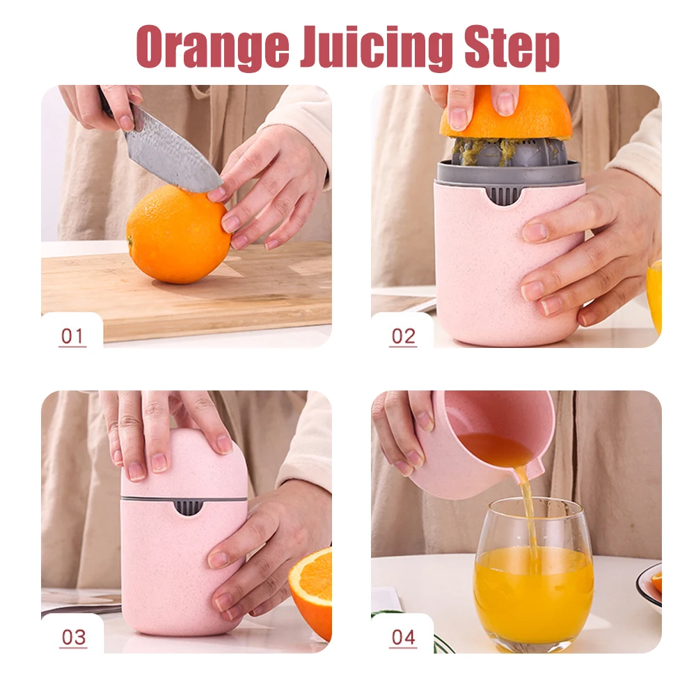 Kitchen Accessories Hand Rotation Press Juicer Fruit Squeezer Machine Tool Portable Lemon Juicer Mini Fruit Juicer Manual view 5