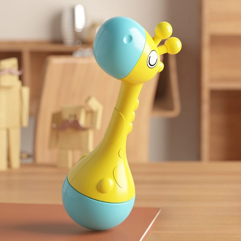 Hochet fusée amusant pour bébé, dentifrice pouvant morder, Puzzle d'éducation précoce, jouets apaisants, jouets pour nouveau-nés, exercice de compétences de Perception