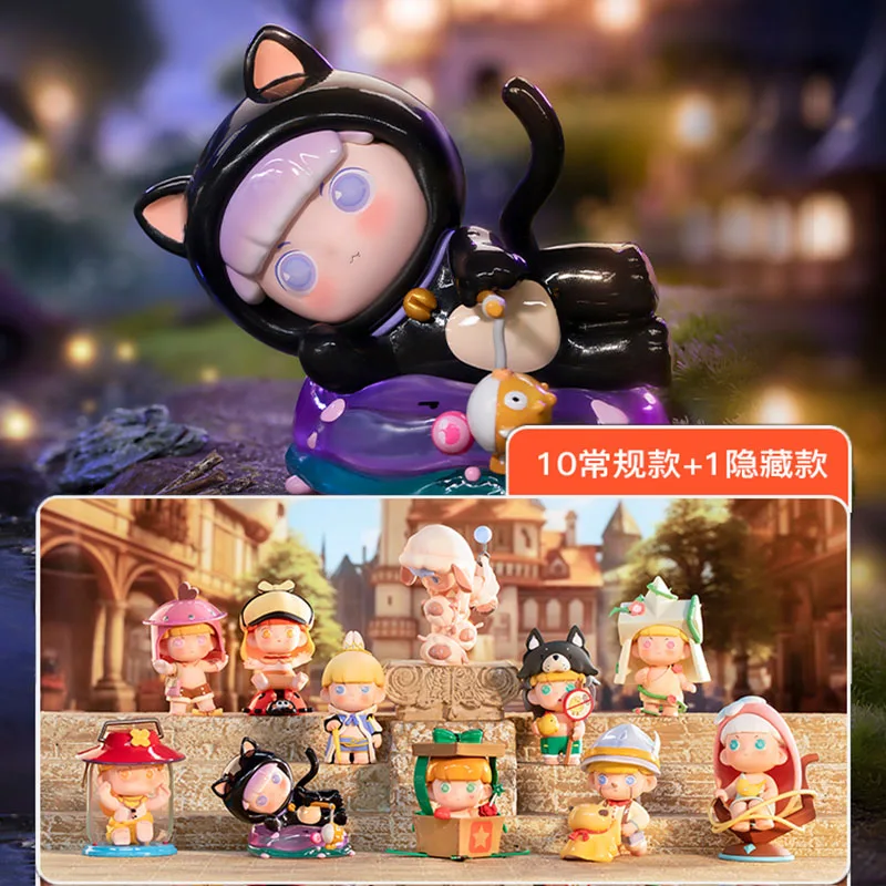 BlackToys Guadi In Wondertown Series Blind Box Mystery Box Toys Doll Cute Anime Figure Desktop Ornaments Gift Collection