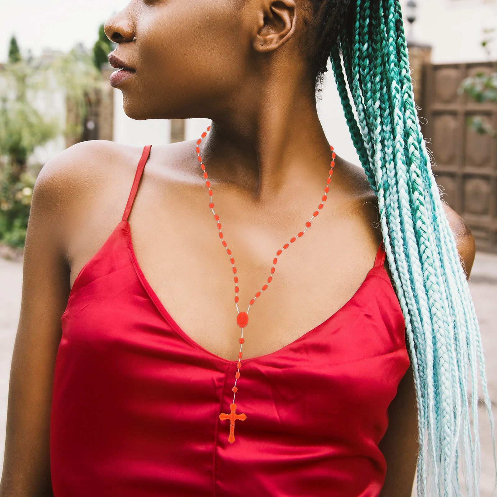 Luminous สําหรับสร้อยคอผู้หญิงอินเทรนด์เรืองแสง Dark พลาสติก Charms ความงาม