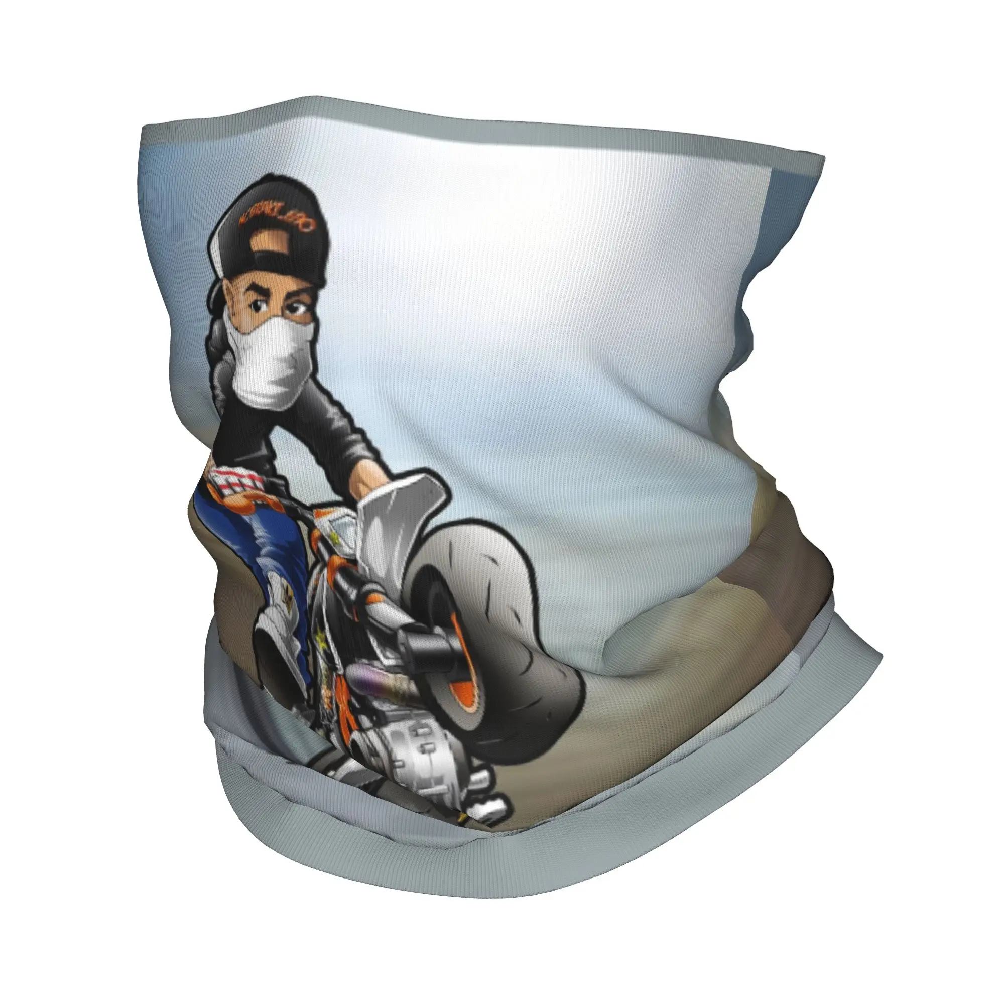 

Custom Cartoon Motorcycle Bandana Neck UV Protection Face Scarf Cover Women Men Stunt Sport Mobile Bike Pattern Headband Tube