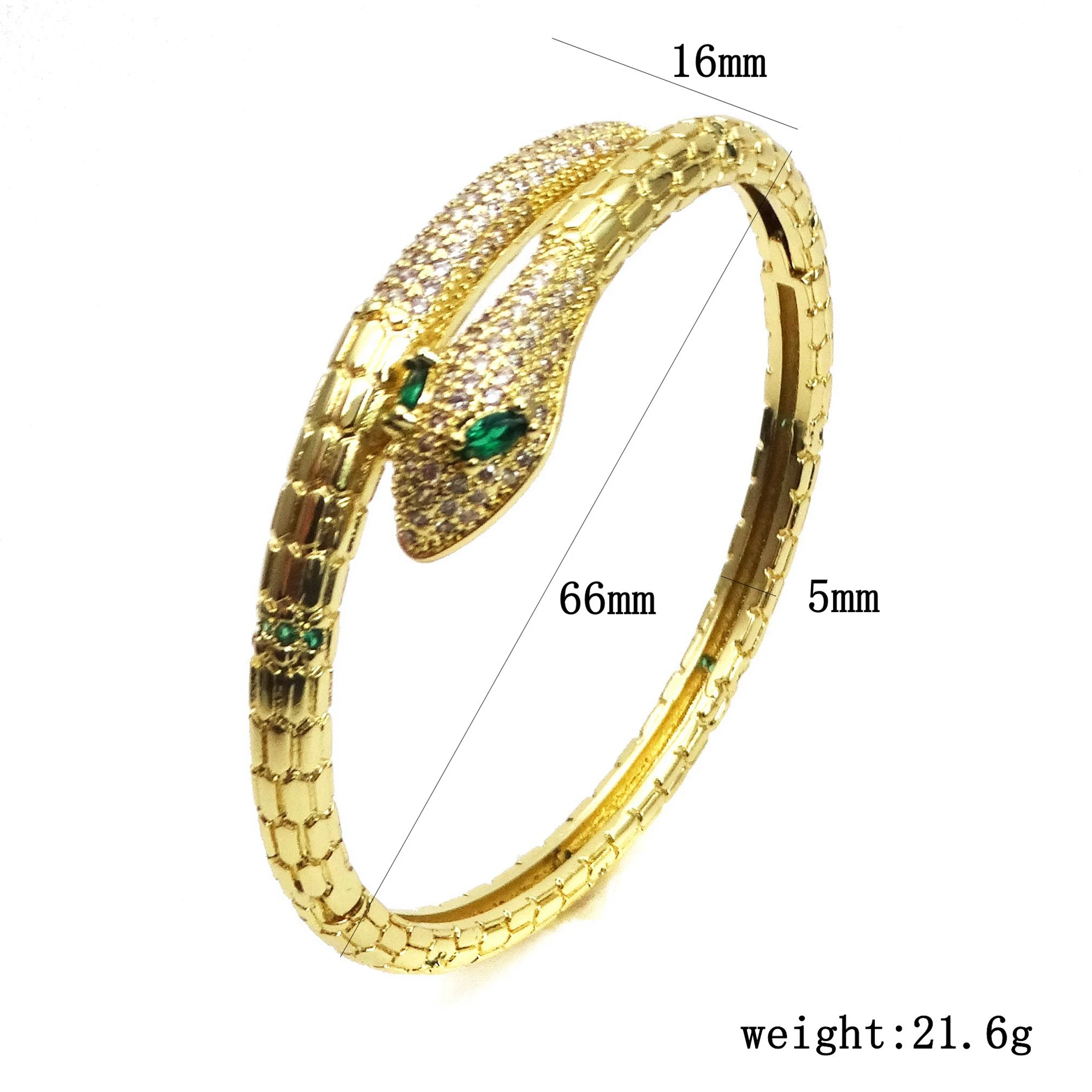 Personality serpentine cuff bracelet  for women wave Minimalist snake spirit openning Bangles Ladies Fashion jewelry